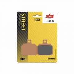 SBS 730LS rear brake pad set sinter CBR1000RR-R (SP) 20>