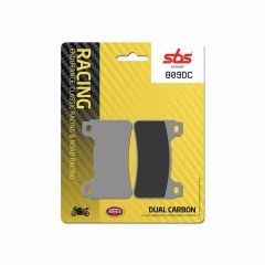 SBS 809DC Dual Carbon racing front brake pad set CBR600RR 05 & CBR1000RR 04/16