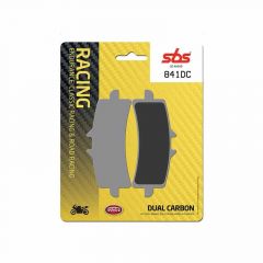 SBS 841DC Dual Carbon racing front brake pad set (for Brembo)