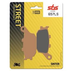SBS 657LS rear brake pad set sinter YZF-R6 03/16, YZF-R1 09/14 & YZF-R7 21>