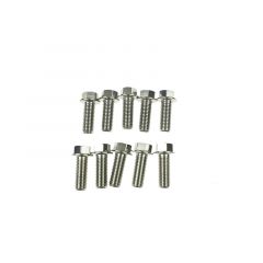 Pro-Bolt stainless steel flanged bolts M10x25mm (set of 10)