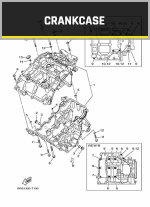 Yamaha YZF-R3 (2022-2024) CRANKCASE | Tenkateracingproducts.com