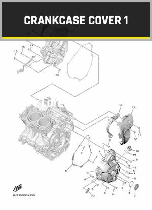 Yamaha YZF-R7 (2022-2024) CRANKCASE COVER | Tenkateracingproducts.com