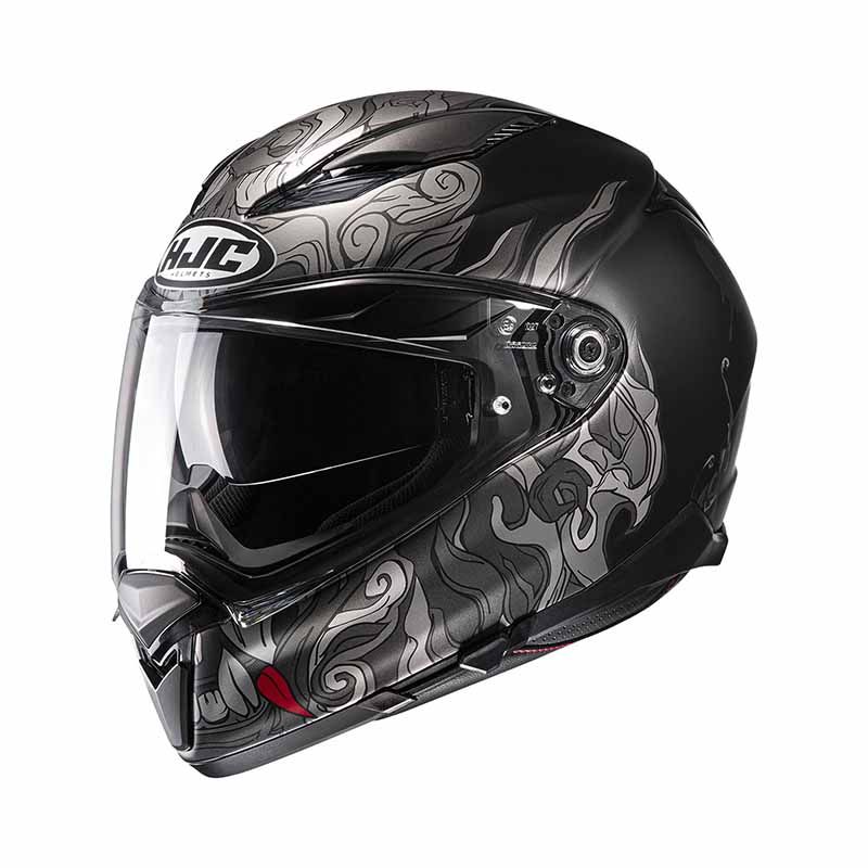 HJC HJ-32 Motorcycle Helmet Visor For F70 Clear Dark Smoke Silver Blue Gold 